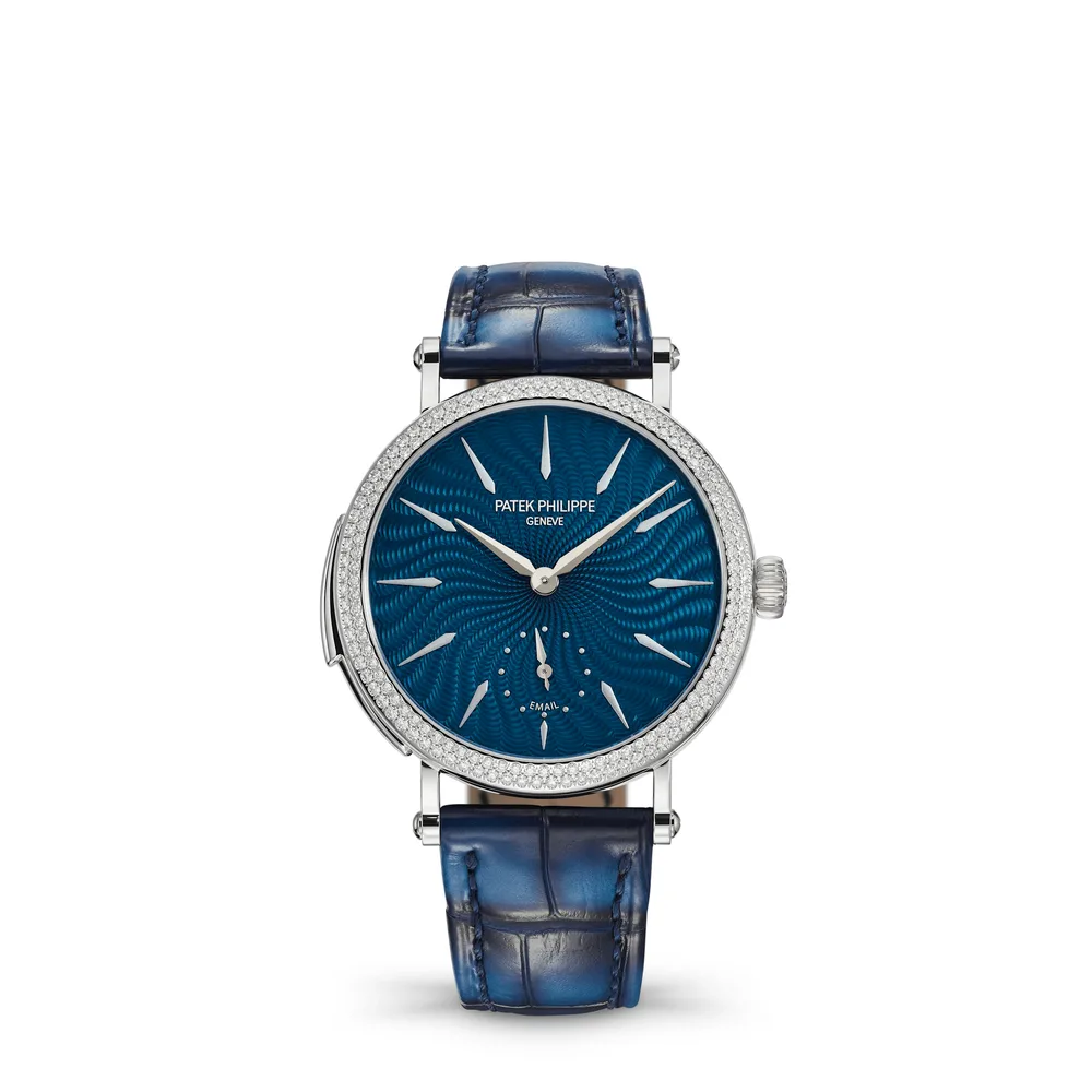 Patek Philippe Grand Complications, White gold, Blue dial