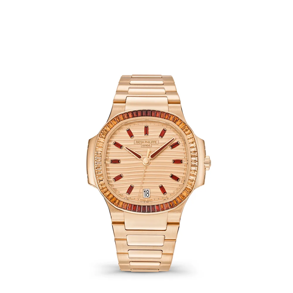 Patek Philippe Nautilus, Rose gold, Rose-gilt dial