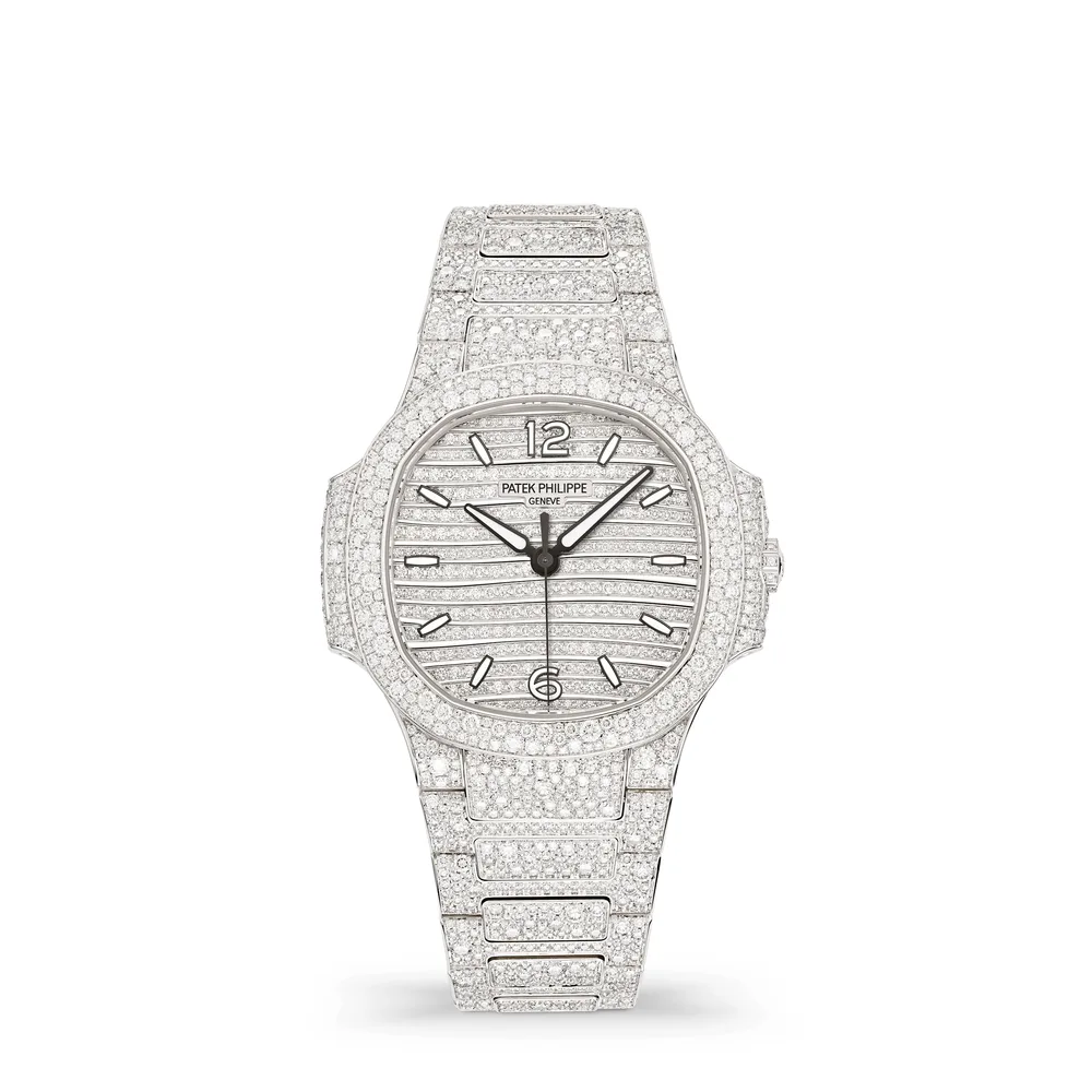 Patek Philippe Nautilus, White gold