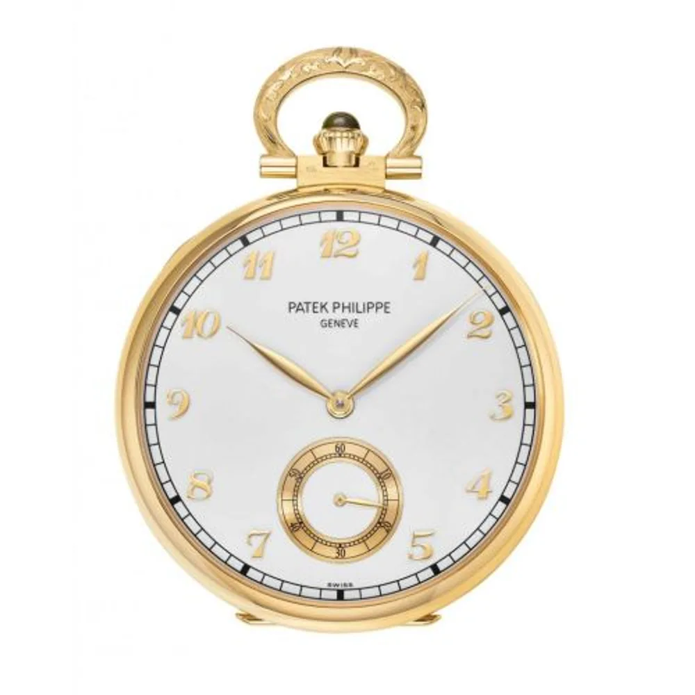 Patek Philippe Pocket Watch Lepine Yellow Gold / Yosemite Valley