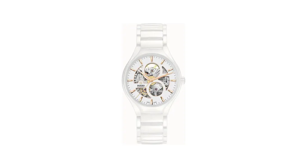 Rado True Round Automatic Open Heart, High-Tech Ceramic