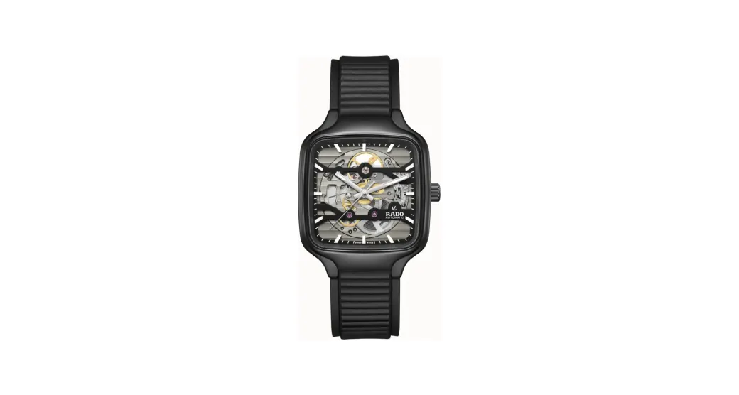 Rado True Square Automatic Skeleton, High-Tech Ceramic