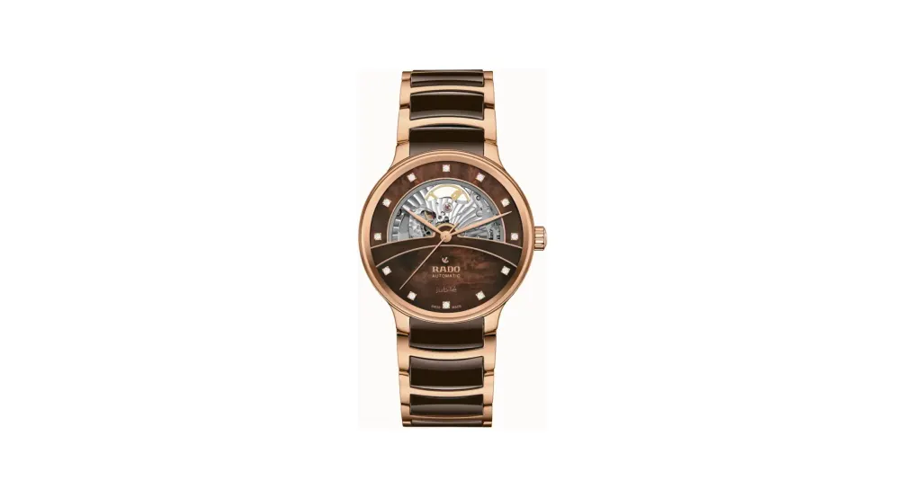 Rado Centrix Automatic Diamonds Open Heart, Stainless steel / PVD