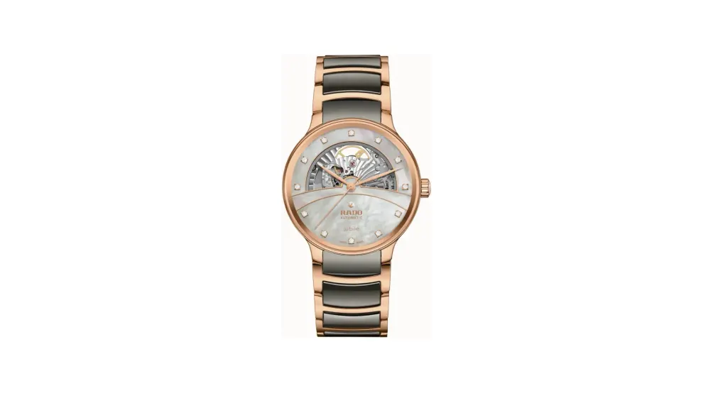 Rado Centrix Automatic Diamonds Open Heart, Stainless steel / PVD