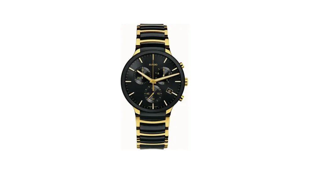 Rado Centrix Chronograph, Stainless Steel, Stainless steel / PVD