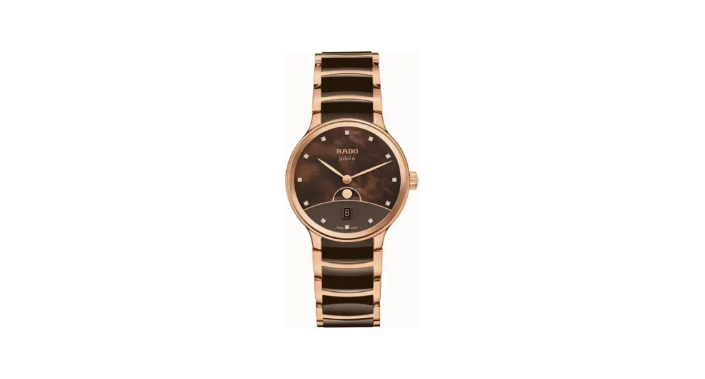 Rado Centrix Moonphase, Stainless steel / PVD