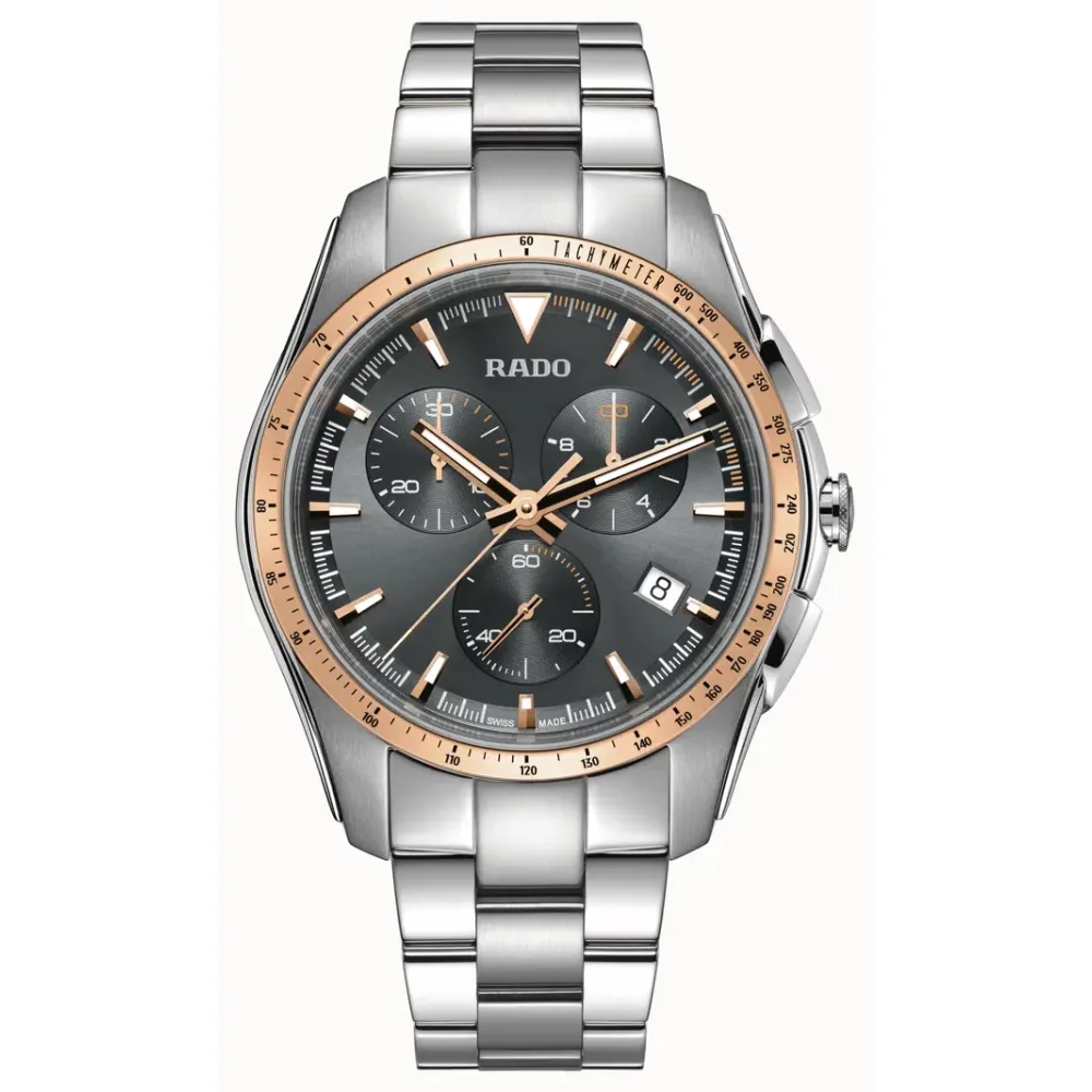 Rado HyperChrome Chronograph, Ceramos™, Stainless Steel