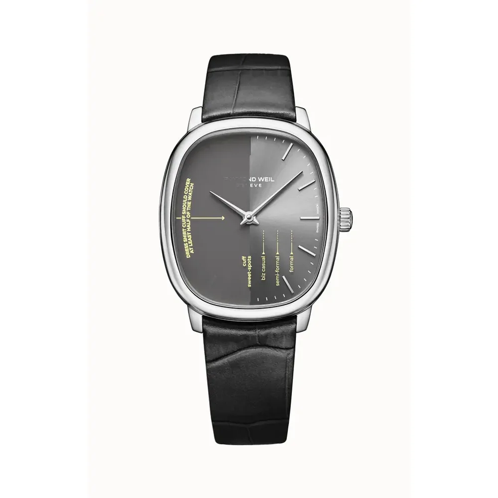 Raymond Weil Toccata Heritage x seconde/seconde/ Mechanical Watch, 33 x 38 mm