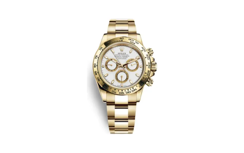 Rolex Cosmograph Daytona Yellow Gold / White