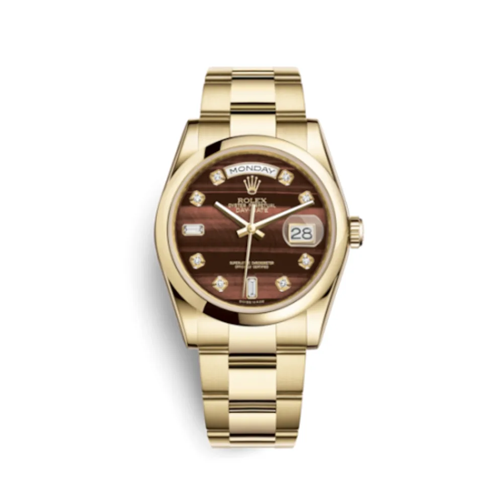 Rolex Day-Date 36 Yellow Gold Domed / Oyster / Bull's Eye