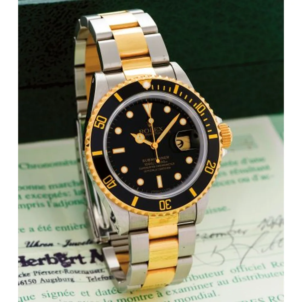 Rolex Submariner Date Black Tritium
