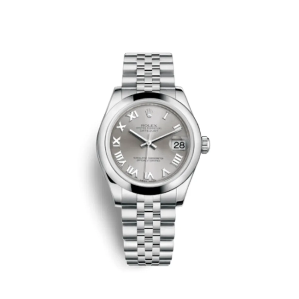 Rolex Datejust 31 Stainless Steel Domed / Jubilee / Rhodium Roman