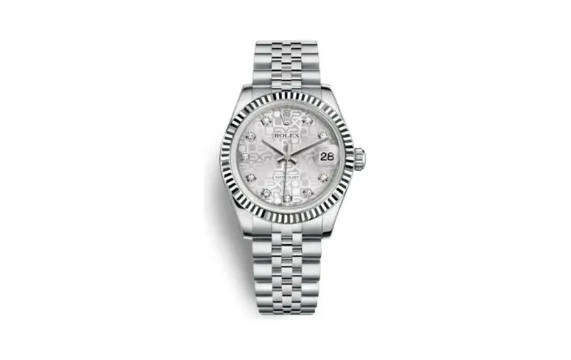 Rolex Datejust 31 Stainless Steel Fluted / Jubilee / Silver Computer