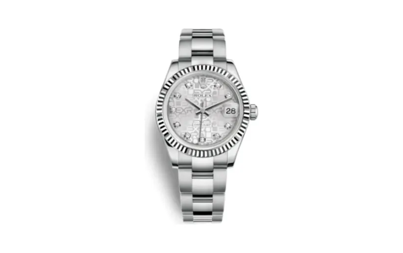 Rolex Datejust 31 Stainless Steel Fluted / Oyster / Silver Computer