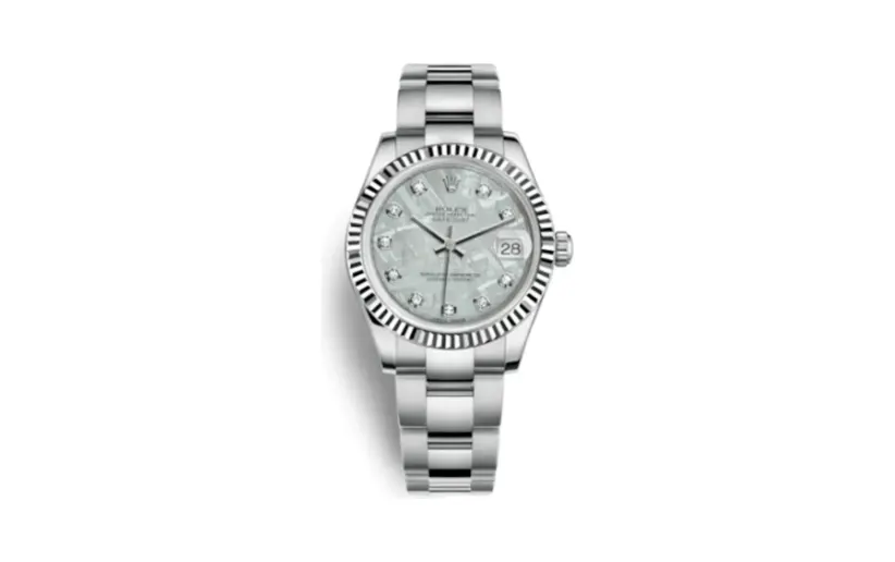 Rolex Datejust 31 Stainless Steel Fluted / Oyster / Meteorite