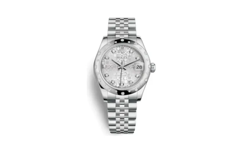 Rolex Datejust 31 Stainless Steel Domed Diamond / Jubilee / Silver Computer