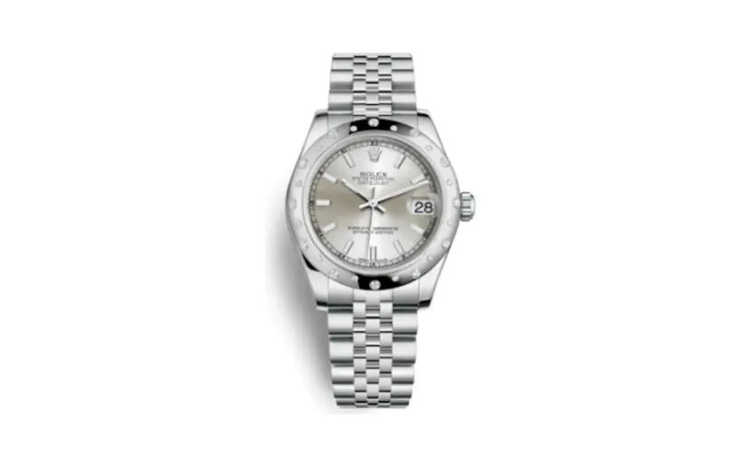 Rolex Datejust 31 Stainless Steel Domed Diamond / Jubilee / Silver