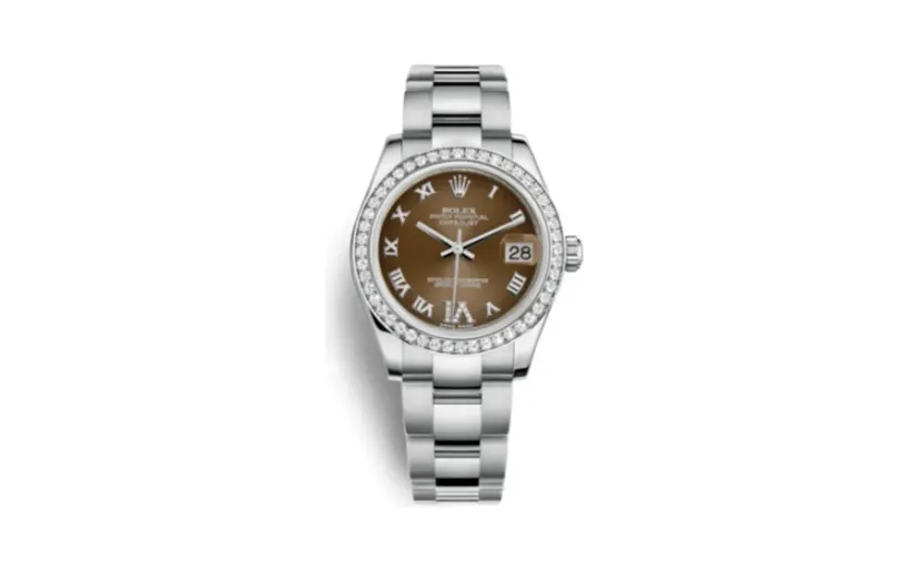 Rolex Datejust 31 Stainless Steel Diamond / Oyster / Bronze - Roman