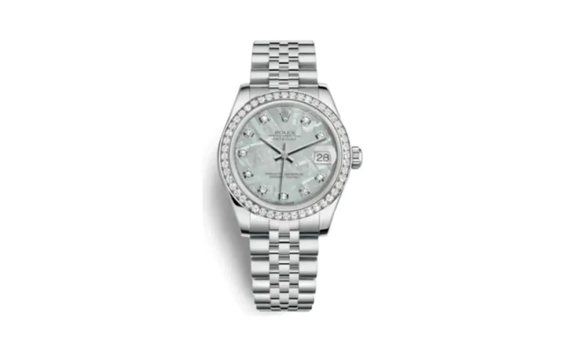 Rolex Datejust 31 Stainless Steel Diamond / Jubilee / Meteorite