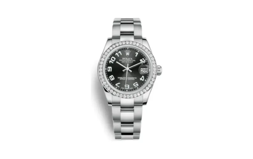 Rolex Datejust 31 Stainless Steel Diamond / Oyster / Black - Arabic
