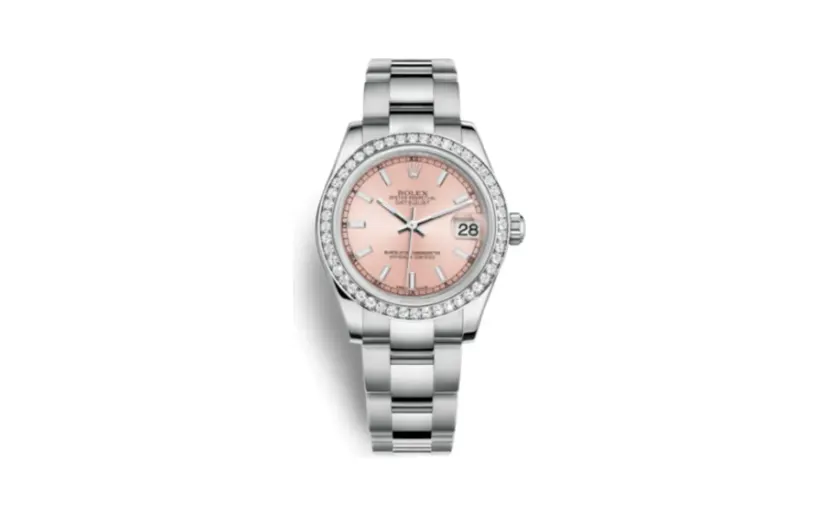 Rolex Datejust 31 Stainless Steel Diamond / Oyster / Pink