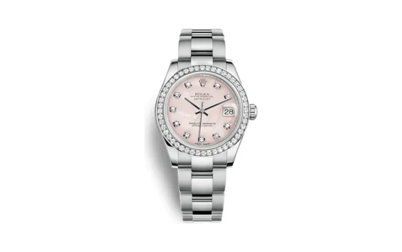 Rolex Datejust 31 Stainless Steel Diamond / Oyster / Pink MOP
