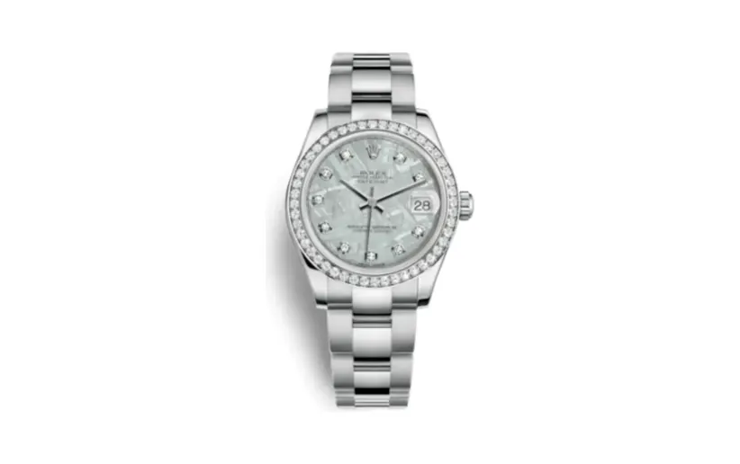 Rolex Datejust 31 Stainless Steel Diamond / Oyster / Meteorite