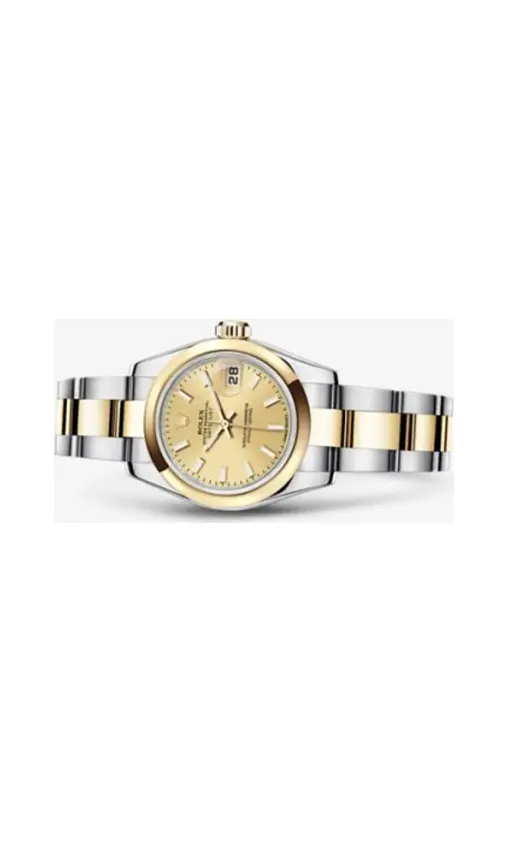 Rolex Lady-Datejust 26 Rolesor Champagne Oyster