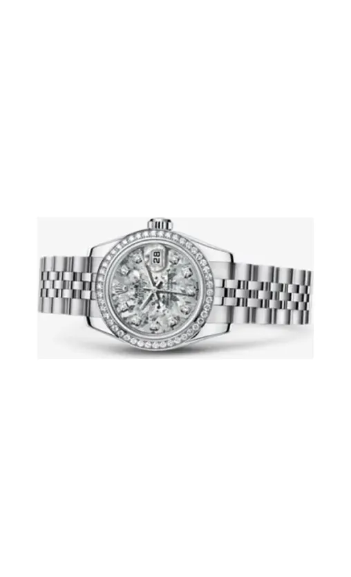Rolex Lady-Datejust 26 Diamond Gold Crystals Jubilee