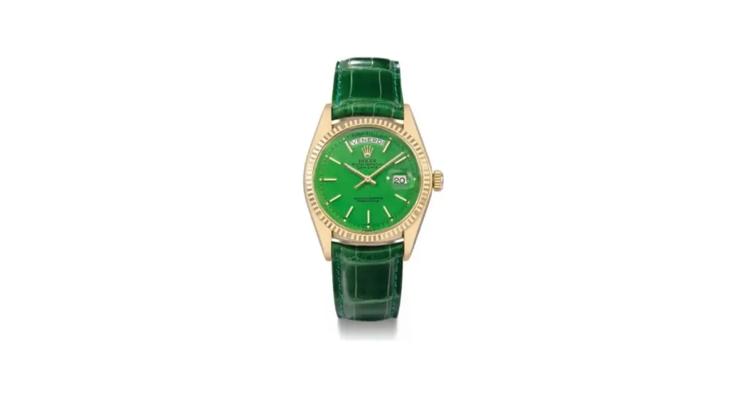Rolex Day-Date 1803 Stella Green