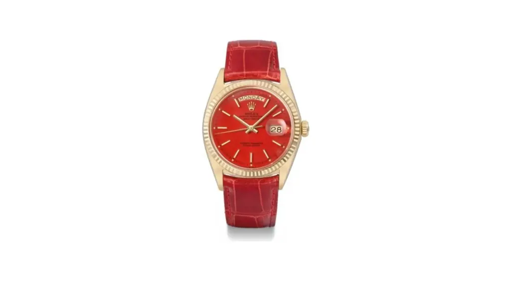 Rolex Day-Date 1803 Stella Red
