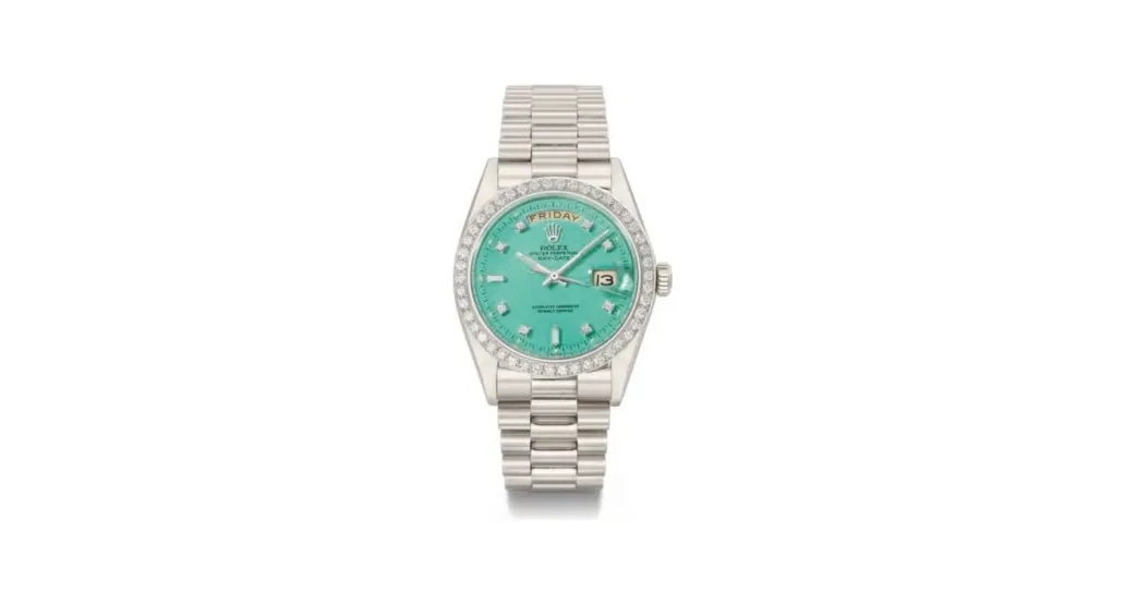 Rolex Day-Date 1804 Stella Turquoise
