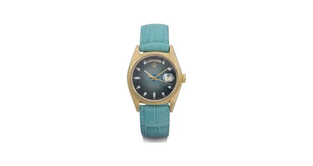 Rolex Day-Date 18078 Vignette Blue