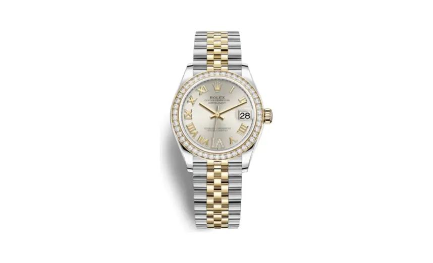 Rolex Datejust 31 Stainless Steel / Yellow Gold / Diamond / Silver - Roman / Jubilee