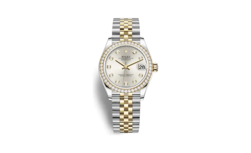 Rolex Datejust 31 Stainless Steel / Yellow Gold / Diamond / Silver - Diamond / Jubilee