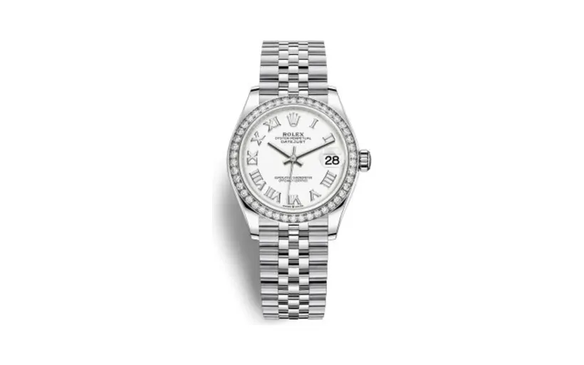 Rolex Datejust 31 Stainless Steel Diamond / Jubilee / White - Roman