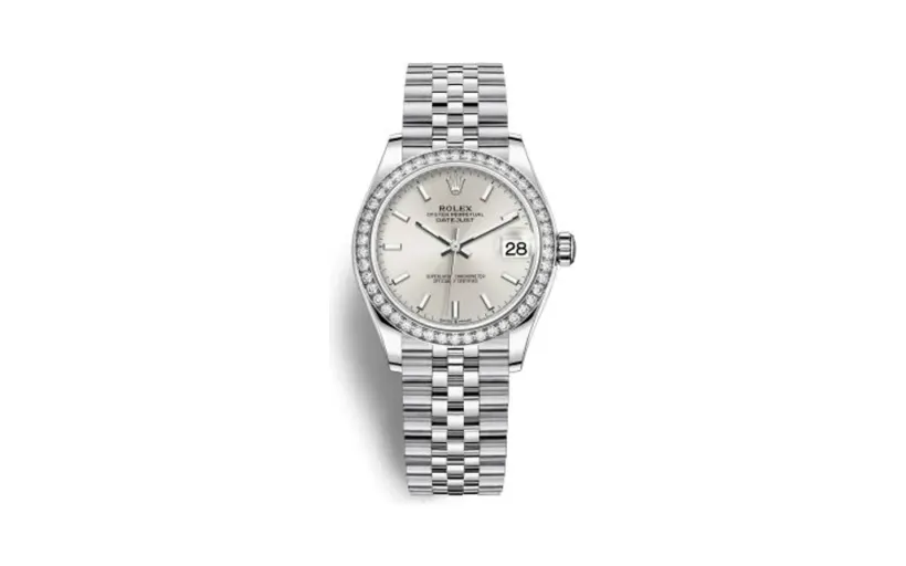 Rolex Datejust 31 Stainless Steel Diamond / Jubilee / Silver