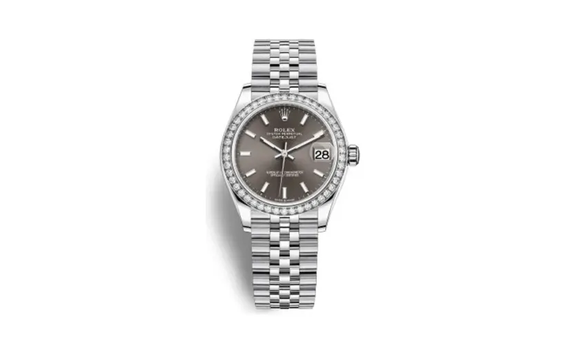 Rolex Datejust 31 Stainless Steel Diamond / Jubilee / Grey