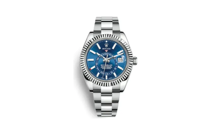 Rolex Sky-Dweller Stainless Steel / White Gold / Blue / Oyster