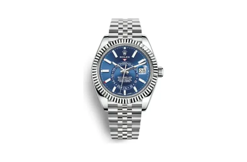 Rolex Sky-Dweller Stainless Steel / White Gold / Blue / Jubilee