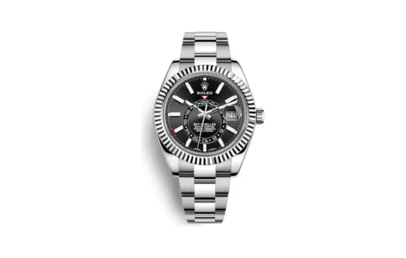 Rolex Sky-Dweller Stainless Steel / White Gold / Black