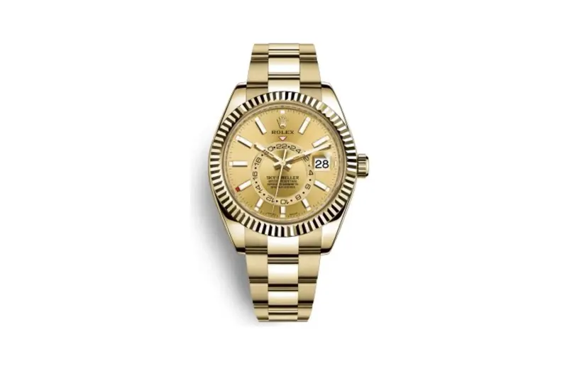 Rolex Sky-Dweller Yellow Gold / Champagne
