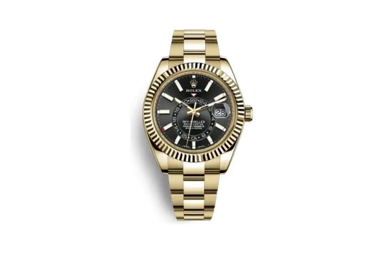 Rolex Sky-Dweller Yellow Gold / Black