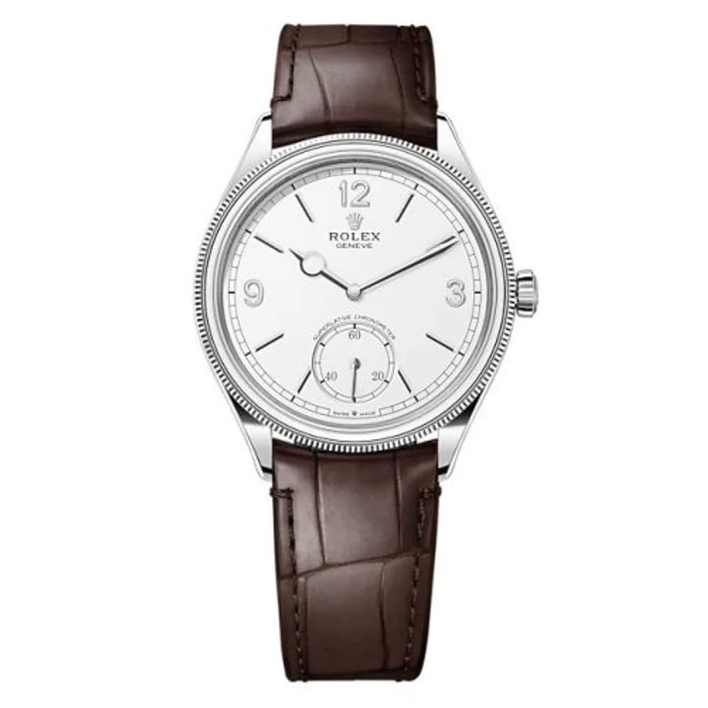 Rolex Perpetual 1908 39 White Gold / White