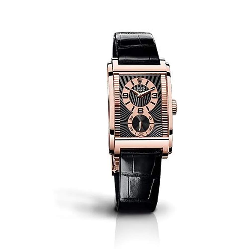 Rolex Cellini Prince Everose Gold / Black