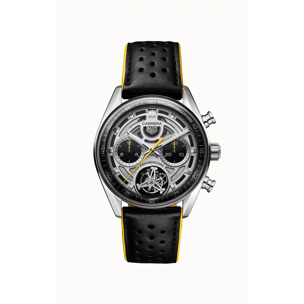 TAG Heuer Carrera Chronograph Tourbillon x Porsche Panamericana
