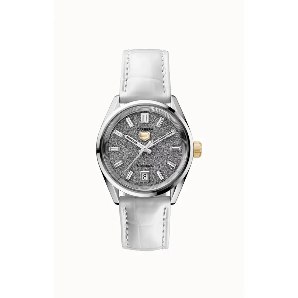 TAG Heuer Carrera Date Plasma Diamant d'Avant-Garde Automatic, 36 mm, 18K white Gold