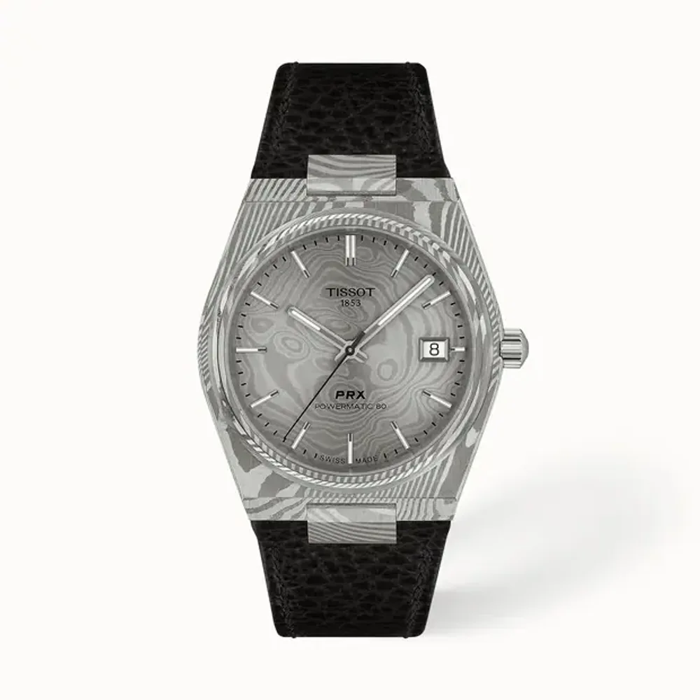 Tissot PRX Damascus Steel 38mm