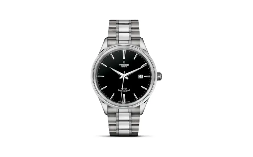 Tudor Style 41 Stainless Steel / Black / Bracelet