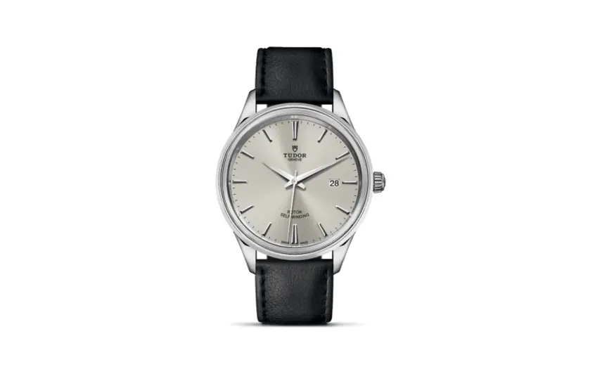 Tudor Style 41 Stainless Steel / Silver / Strap